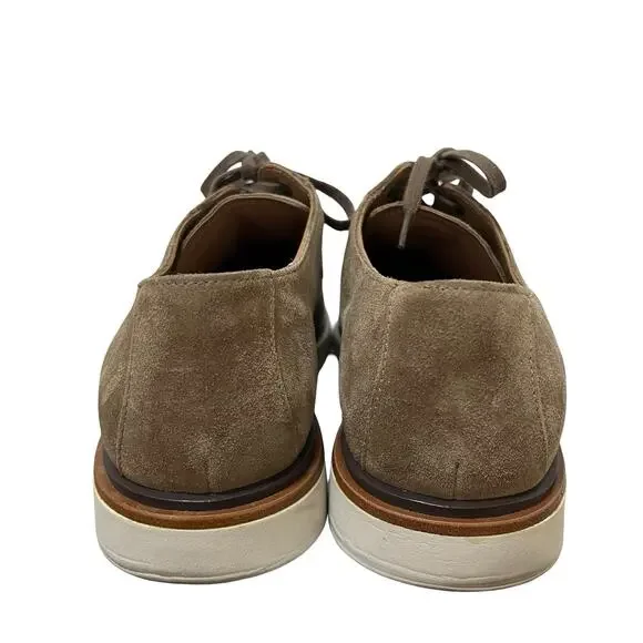 Allen Edmonds Carson Hybrid Lace‎ Up Derby Shoes US 8.5 Brown Suede Classic